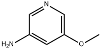 5-メトキシピリジン-3-アミン 化学構造式