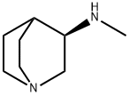 1-Azabicyclo[2.2.2]octan-3-amine,N-methyl-,(3R)-(9CI) Struktur