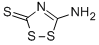 3-AMINO-1,2,4-DITHIAZOLE-5-THIONE Structure