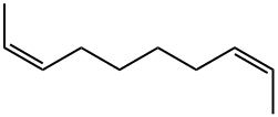 TRANS,TRANS-2,8-DECADIENE 化学構造式
