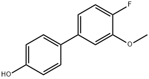4-(4-Fluoro-3-methoxyphenyl)phenol, 64465-63-0, 结构式