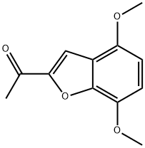 1-(4,7-Dimethoxy-2-benzofuranyl)ethanone Struktur