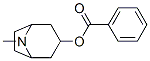 [1R,5S,(+)]-8-アザビシクロ[3.2.1]オクタン-2α-オールジフェニルヒドロキシアセタート 化学構造式