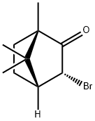 S-(-)-3-溴樟脑,64474-54-0,结构式