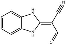 Propanenitrile, 2-(1,3-dihydro-2H-benzimidazol-2-ylidene)-3-oxo- (9CI),64481-44-3,结构式