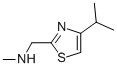 2-Thiazolemethanamine,N-methyl-4-(1-methylethyl)-(9CI) Struktur
