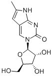 6-METHYL-3-(BETA-D-2-RIBOFURANOSYL)PYRROLO[2,3-D]PYRIMIDIN-2-ONE Struktur