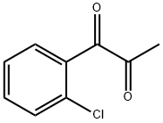 1-(2-Chlorophenyl)propane-1,2-dione 化学構造式