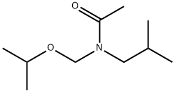 Acetamide,  N-[(1-methylethoxy)methyl]-N-(2-methylpropyl)- Struktur