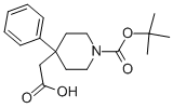 4-CARBOXYMETHYL-4-PHENYL-PIPERIDINE-1-CARBOXYLIC ACID TERT-BUTYL ESTER|4-(羧甲基)-4-苯基哌啶-1-羧酸叔丁酯