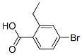 Benzoic acid, 4-bromo-2-ethyl- (9CI) Structure