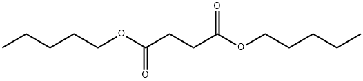 丁二酸二戊酯, 645-69-2, 结构式