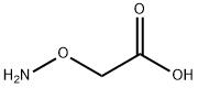 アミノオキシ酢酸 化学構造式