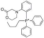 (2-oxo-4-morpholino)butyltriphenylphosphonium Struktur