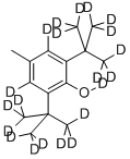 2,6-DI(TERT-BUTYL-D9)-4-METHYLPHENOL-3,5,O-D3 Structure