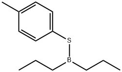 Borinic acid,dipropylthio-4-methylphenyl ester Struktur