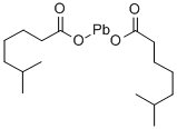 Lead isooctanoate Struktur