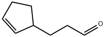 3-(2-Cyclopentenyl)propanal Struktur