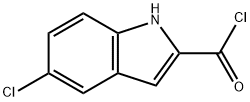 1H-Indole-2-carbonyl chloride, 5-chloro- (9CI) Struktur