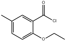 Benzoyl chloride, 2-ethoxy-5-methyl- (9CI) 结构式