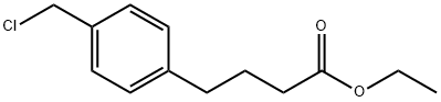 ethyl 4-(4-(chloromethyl)phenyl)butanoate Struktur