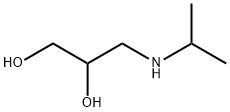 3-异丙胺-1,2-丙二醇,6452-57-9,结构式
