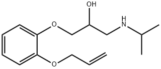 オクスプレノロール 化学構造式