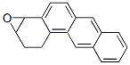 3,4-Epoxy-1,2,3,4-tetrahydrobenz[a]anthracene Struktur