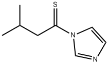 1H-Imidazole,  1-(3-methyl-1-thioxobutyl)-  (9CI) Struktur