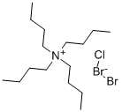 テトラブチルアンモニウムジブロモクロリド 化学構造式