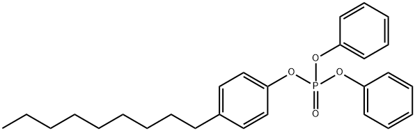 りん酸ジフェニル4-ノニルフェニル 化学構造式