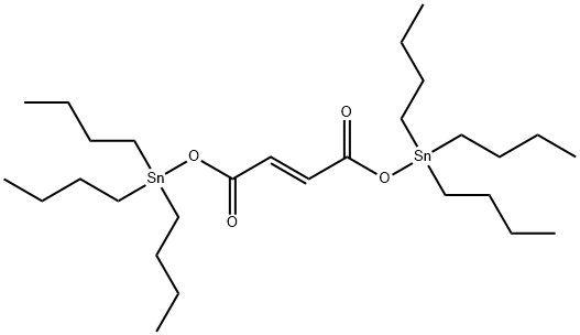 (E)-5,5,12,12-tetrabutyl-7,10-dioxo-6,11-dioxa-5,12-distannahexadec-8-ene Struktur