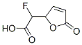 2-Furanacetic acid, alpha-fluoro-2,5-dihydro-5-oxo- (9CI) Struktur