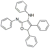3-Furanamine,  2,5-dihydro-N,4,5-triphenyl-2-(phenylimino)- Structure