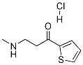 3-甲氨基-1-(2-噻吩基)-1-丙酮盐酸盐,, 645411-16-1, 结构式