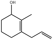 2-Cyclohexen-1-ol, 2-methyl-3-(2-propenyl)- (9CI) Struktur