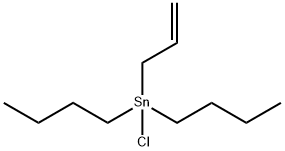 塩化アリルジブチルすず 化学構造式