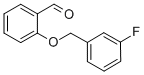 2-(3-氟-苄氧基)-苯甲醛, 6455-94-3, 结构式