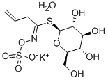 黑芥子硫苷酸钾 一水, 64550-88-5, 结构式