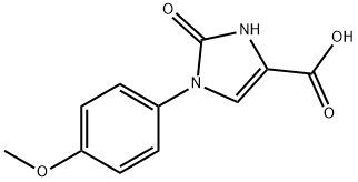 1-(4-Methoxy-phenyl)-5-Methyl-2-oxo-2,3-dihydro-1H-iMidazole-4-carboxylic acid Struktur
