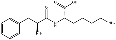 L-苯丙氨酰-L-赖氨酸, 6456-72-0, 结构式