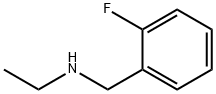 N-(2-フルオロベンジル)エタンアミン HYDROCHLORIDE 化学構造式