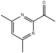 Ethanone,1-(4,6-dimethyl-2-pyrimidinyl)- Structure
