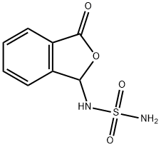 Sulfamide, (1,3-dihydro-3-oxo-1-isobenzofuranyl)- (9CI) Struktur