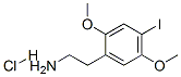 4-碘-2,5-二甲氧基苯乙胺, 64584-32-3, 结构式