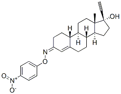 64584-79-8 (17R)-17-Hydroxy-19-norpregn-4-en-20-yn-3-one O-(4-nitrophenyl)oxime
