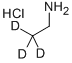 エチル-2,2,2-D3-アミン塩酸塩 化学構造式