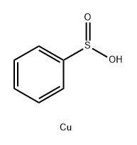 水合苯亚磺酸铜, 64586-62-5, 结构式