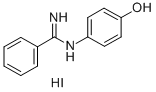 N-(4-Hydroxyphenyl)benzenecarboximidamide monohydriodide Structure