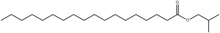 オクタデカン酸イソブチル 化学構造式